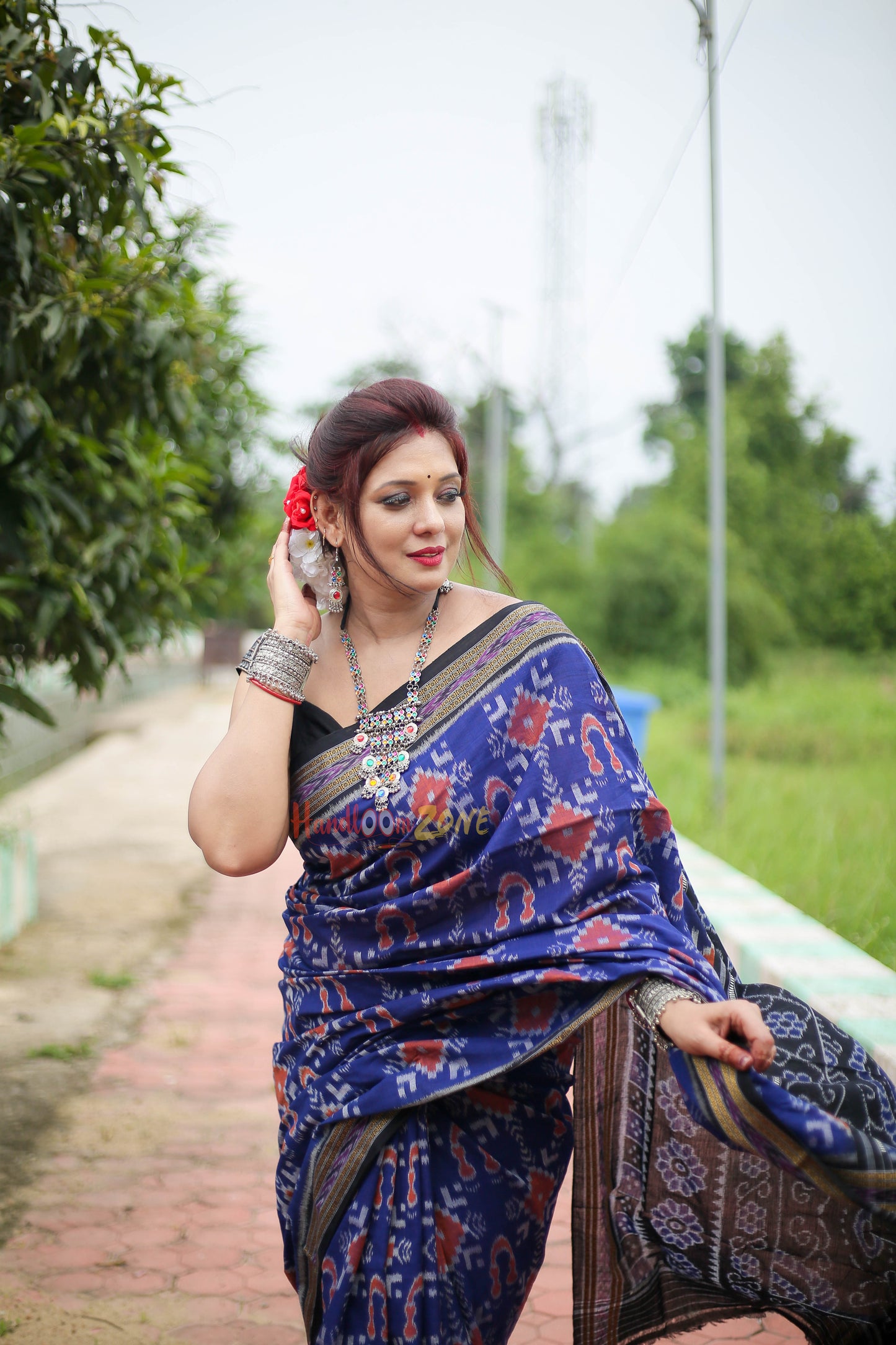 Laxmi foot khandua cotton saree