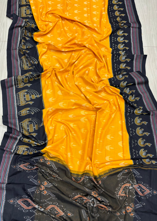 Boat Design cotton saree