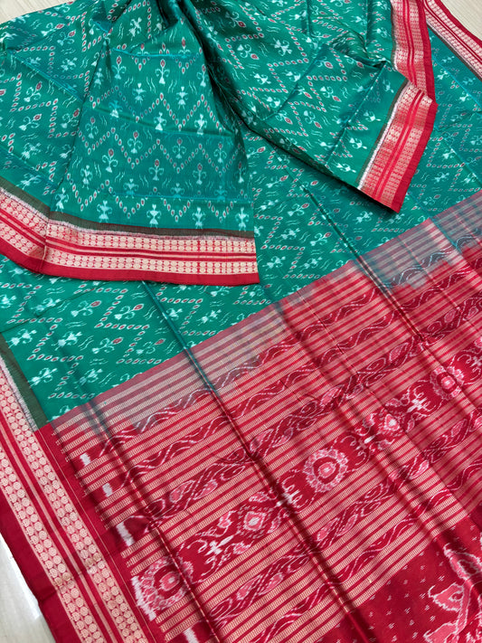 Sambalpuri body tribal pure silk saree