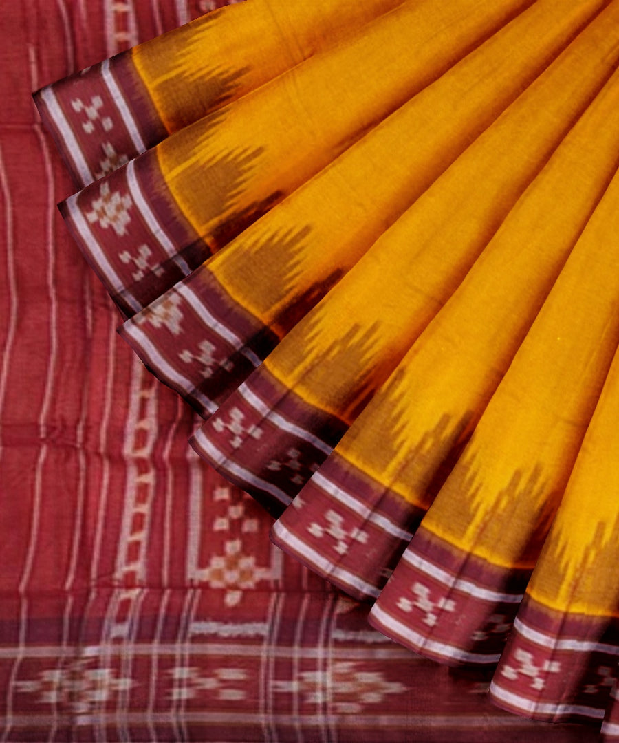 Border pasapali khandua cotton saree