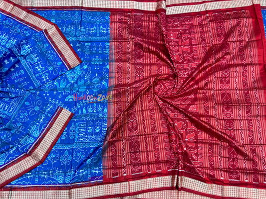 Sambalpur pure silk saree