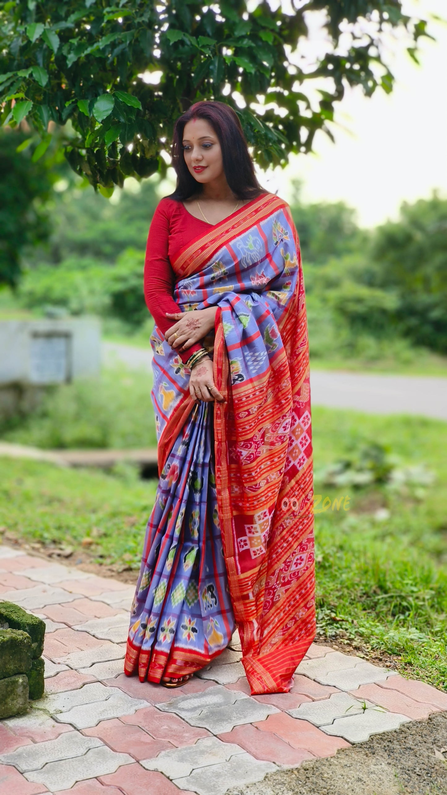 Nabakothi khandua silk saree