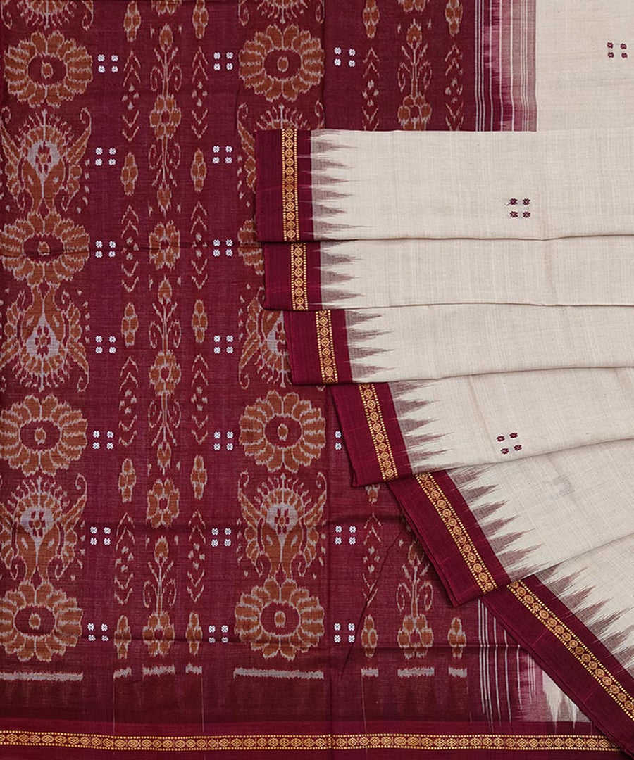 Ak fulia khandua cotton saree