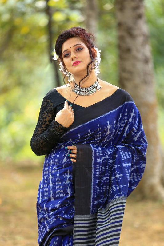 Special traibal with chita cotton saree