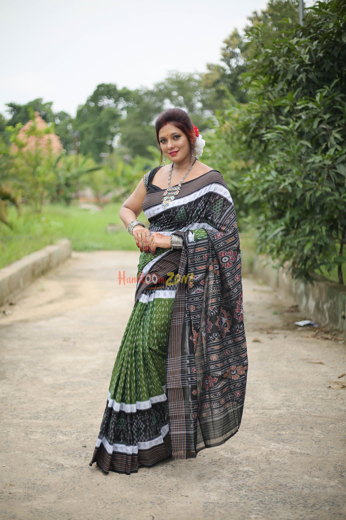 Specia dali scot khandua cotton saree