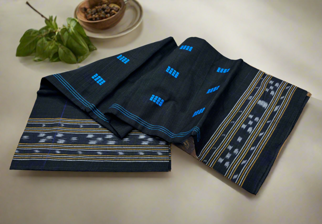 Ikat shalwar unstitched suit set