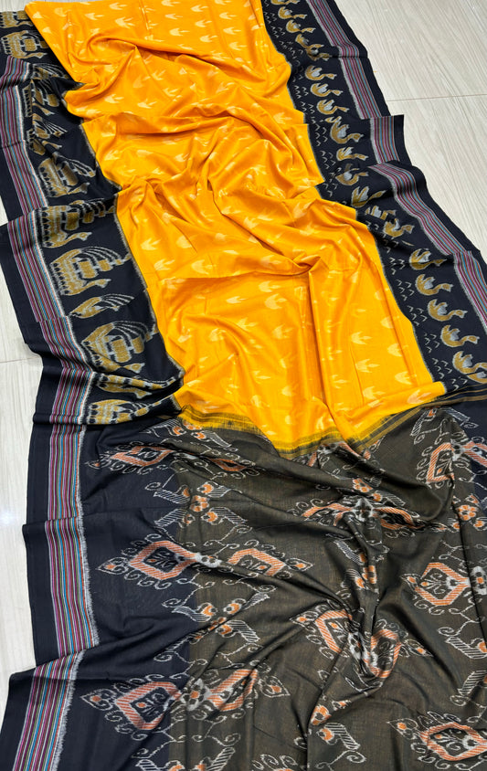 Boat Design cotton saree