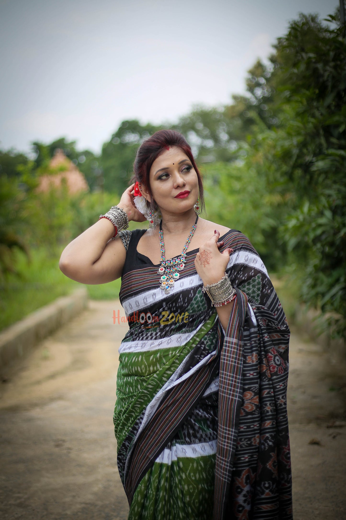 Specia dali scot khandua cotton saree