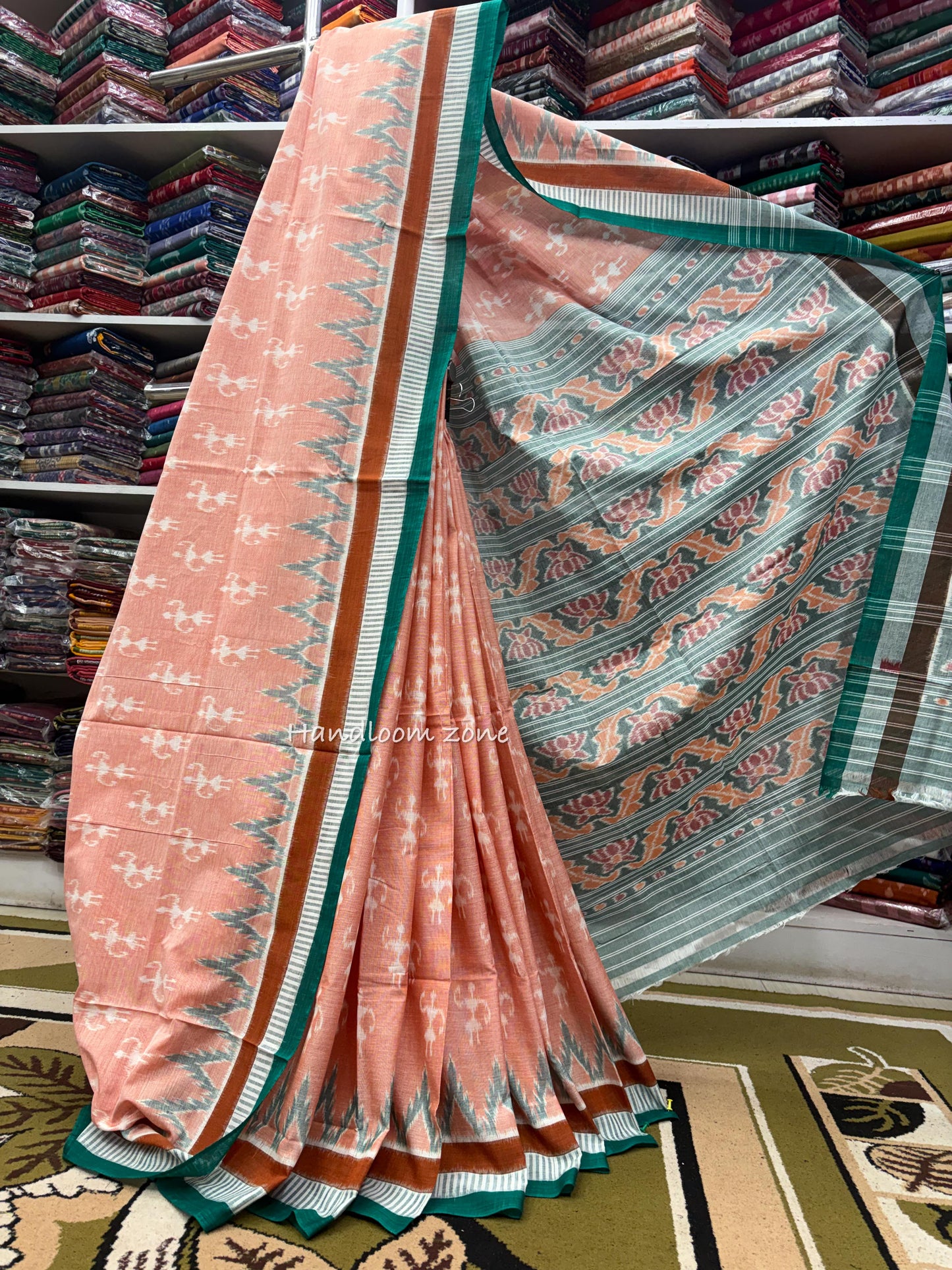 Three border with body tribal special cotton satee