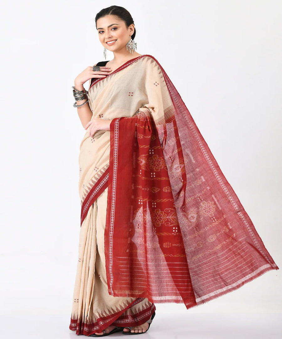 Ak fulia khandua cotton saree