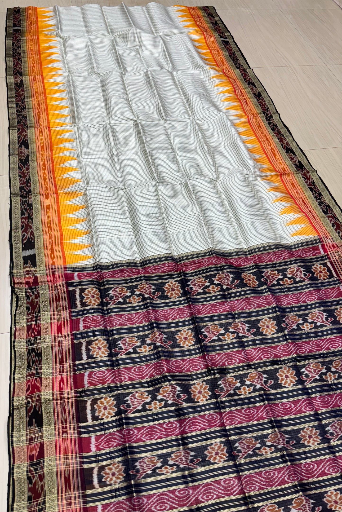 Sachipar khandua silk saree