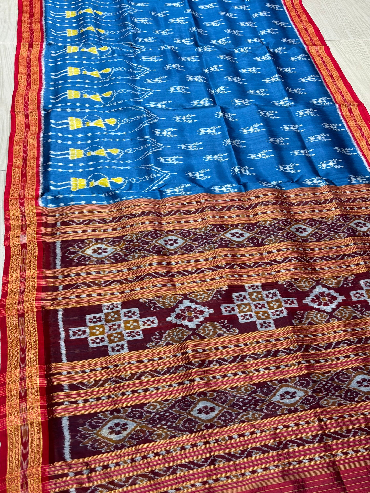 Nartaki khandua silk saeee