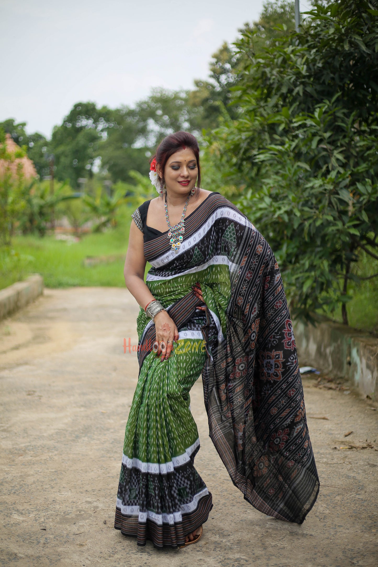 Specia dali scot khandua cotton saree