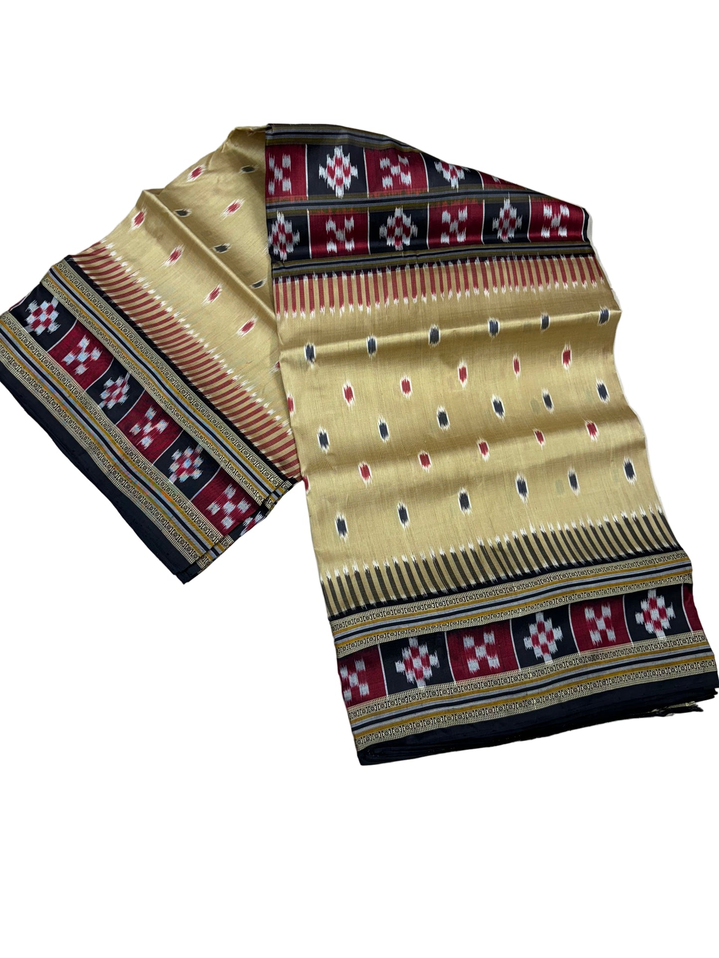 Exclusive border pasapali khandua silk saree