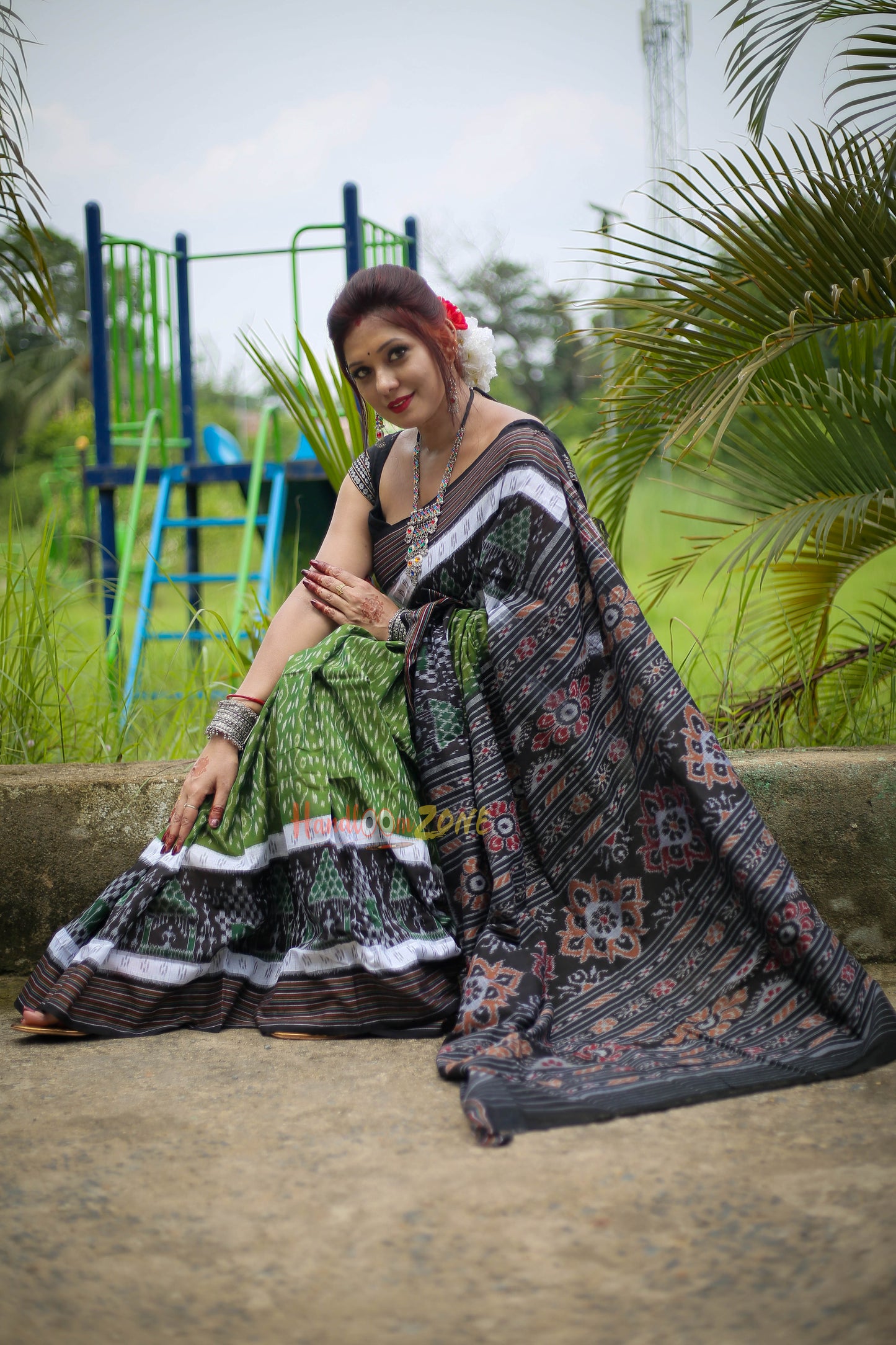 Specia dali scot khandua cotton saree