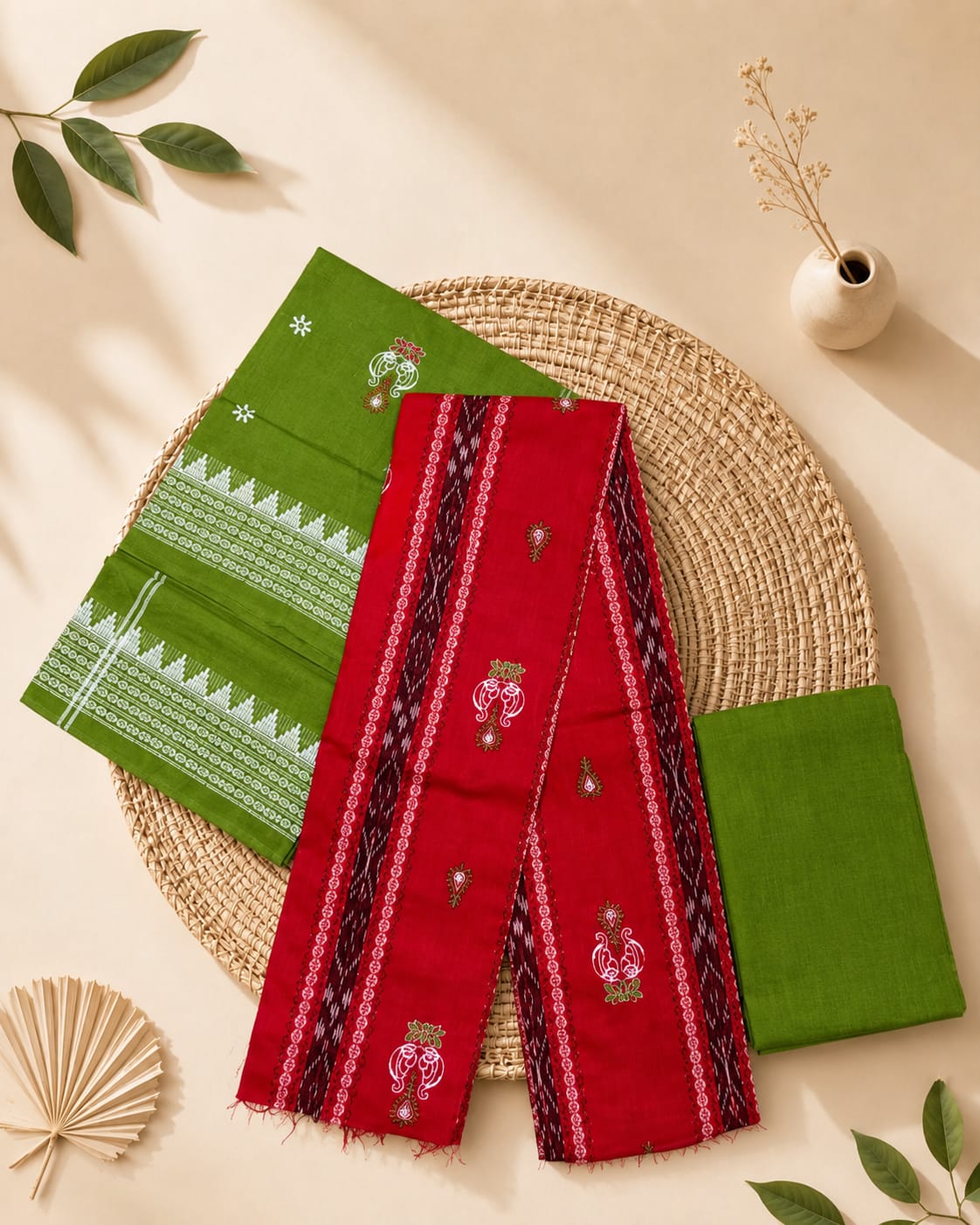 Jodi sankha salwar suit set
