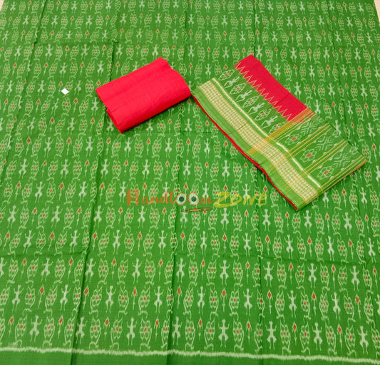 Tribal community work ikat suite set