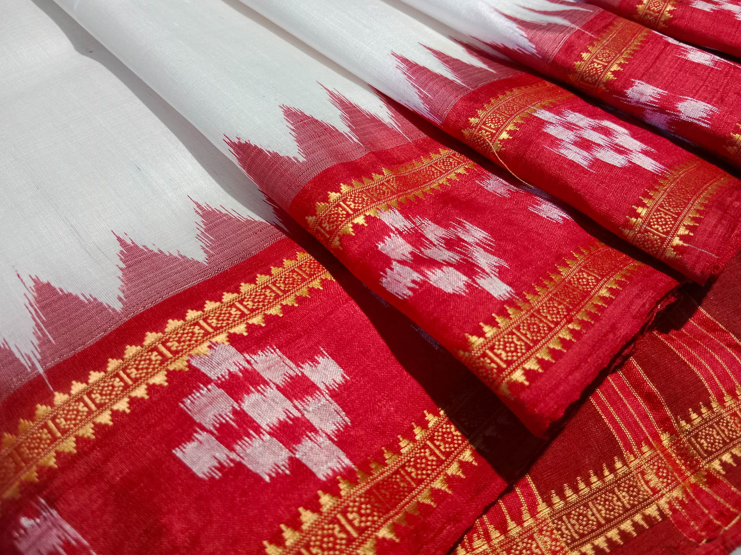 BORDER PASAPALI KHANDUA SAREE