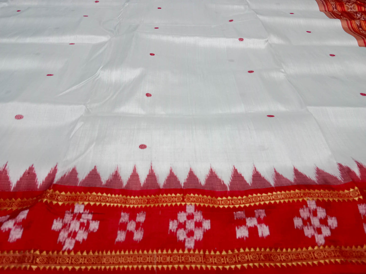BORDER PASAPALI KHANDUA SAREE