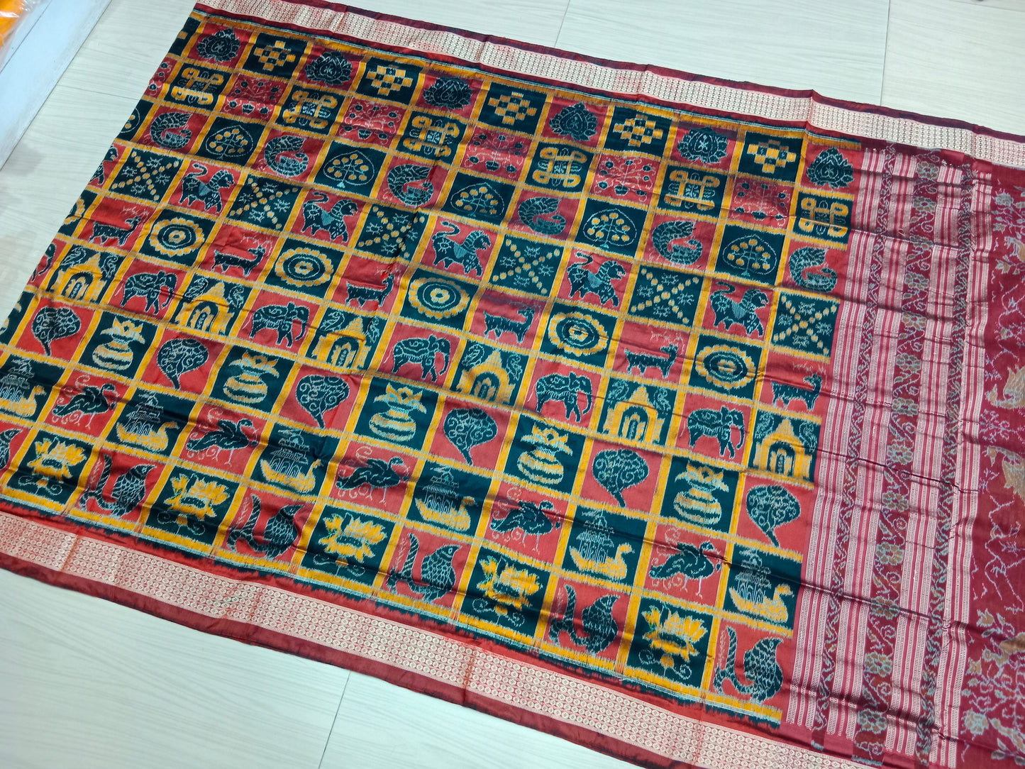 NABAKOTHI SAMBALPURI SILK SAREE
