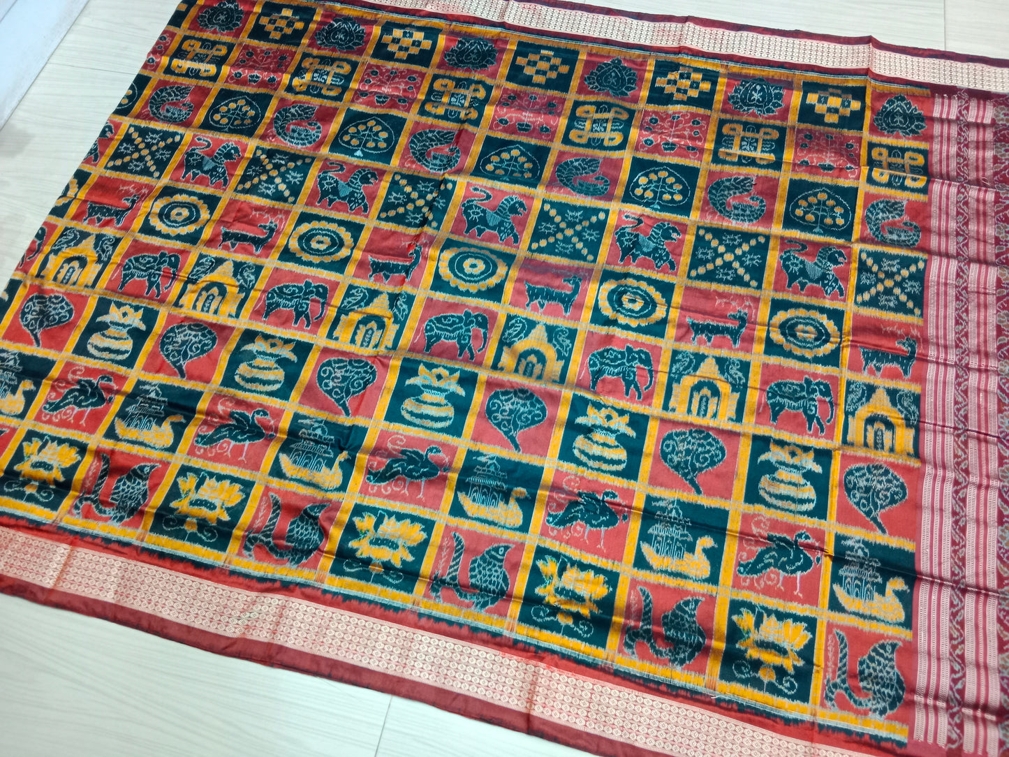 NABAKOTHI SAMBALPURI SILK SAREE