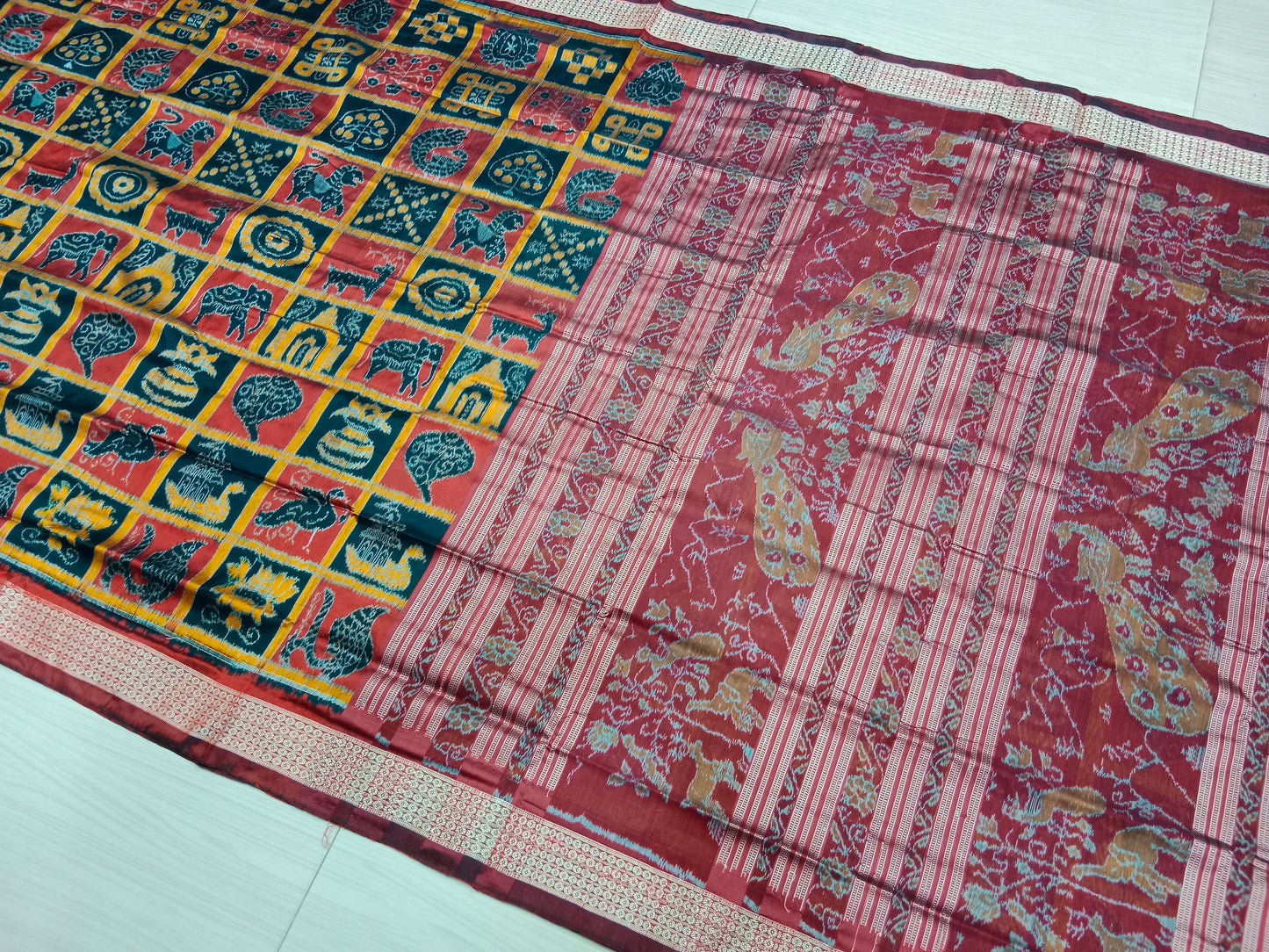 NABAKOTHI SAMBALPURI SILK SAREE