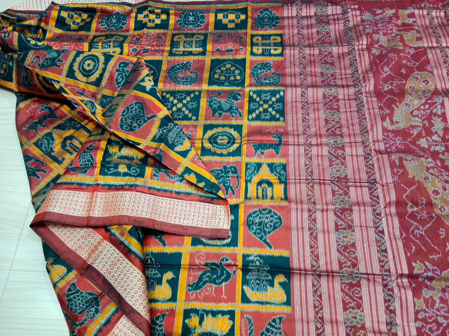 NABAKOTHI SAMBALPURI SILK SAREE
