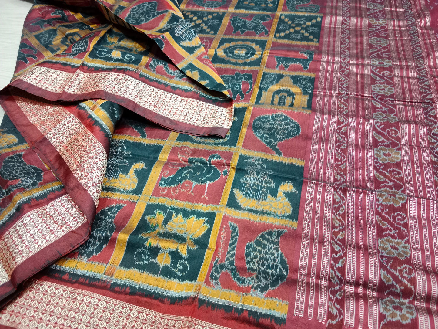 NABAKOTHI SAMBALPURI SILK SAREE