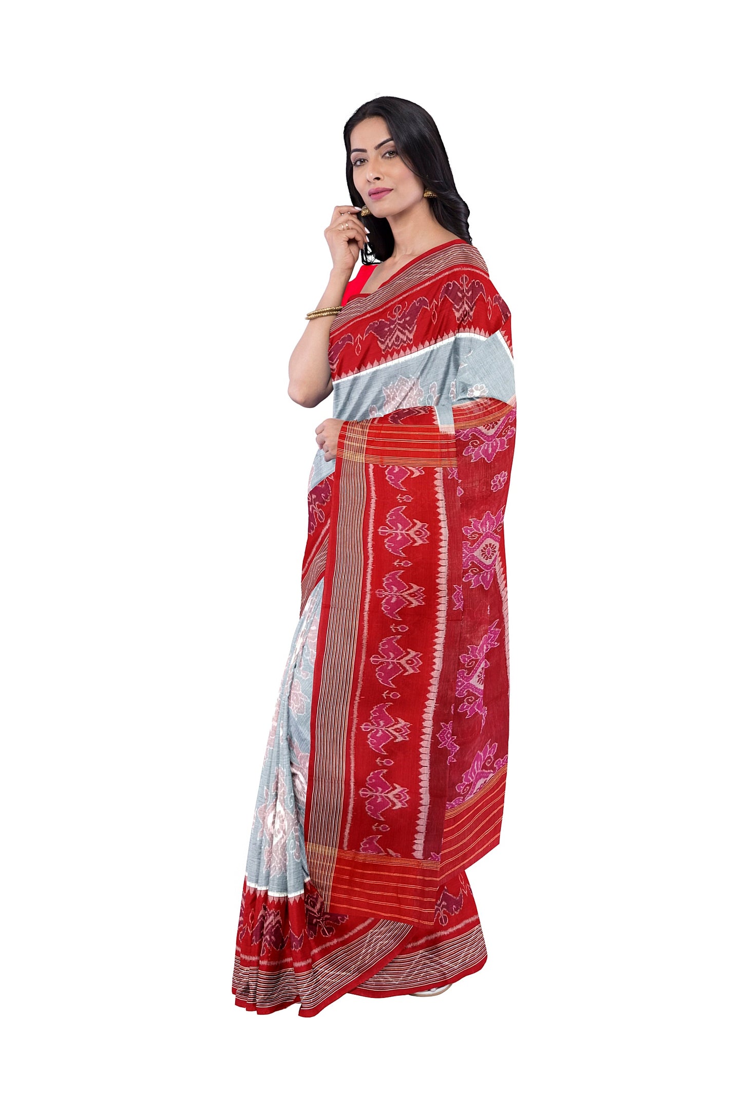 SPECIAL FLOWER COTTON SAREE