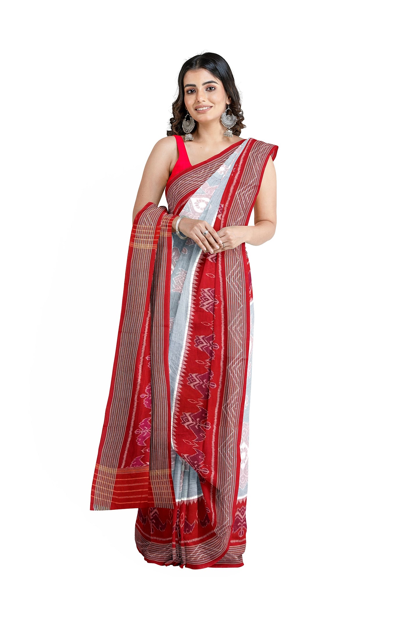 SPECIAL FLOWER COTTON SAREE