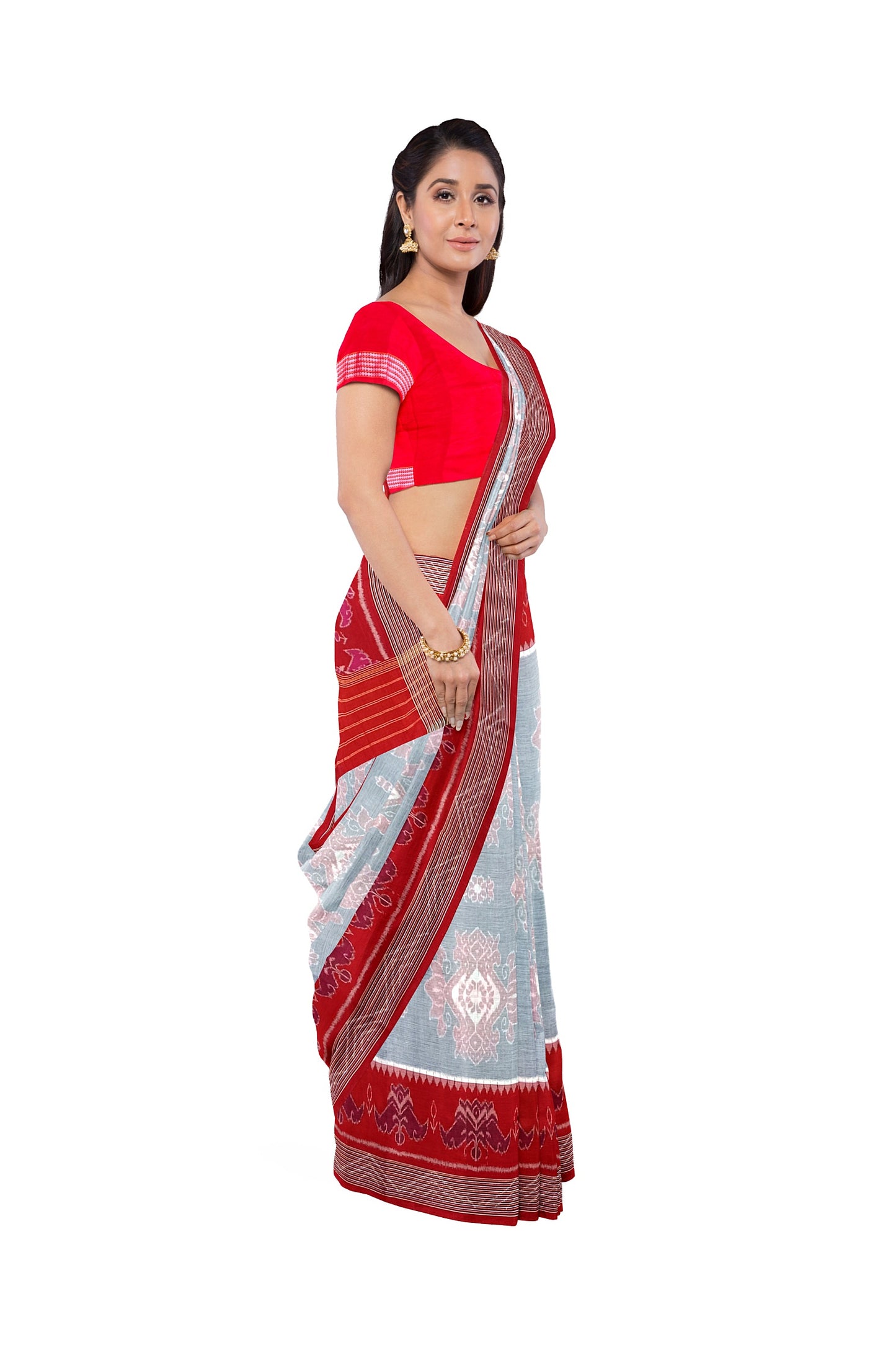 SPECIAL FLOWER COTTON SAREE