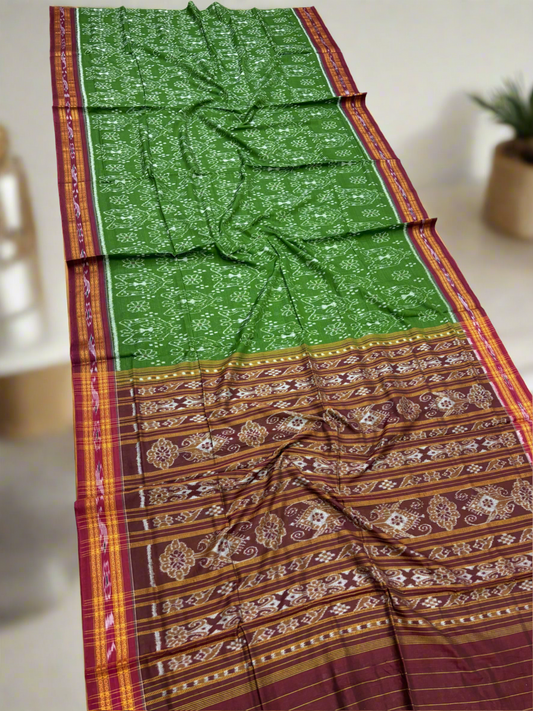 Tribal festival motifi khandua cotton saree