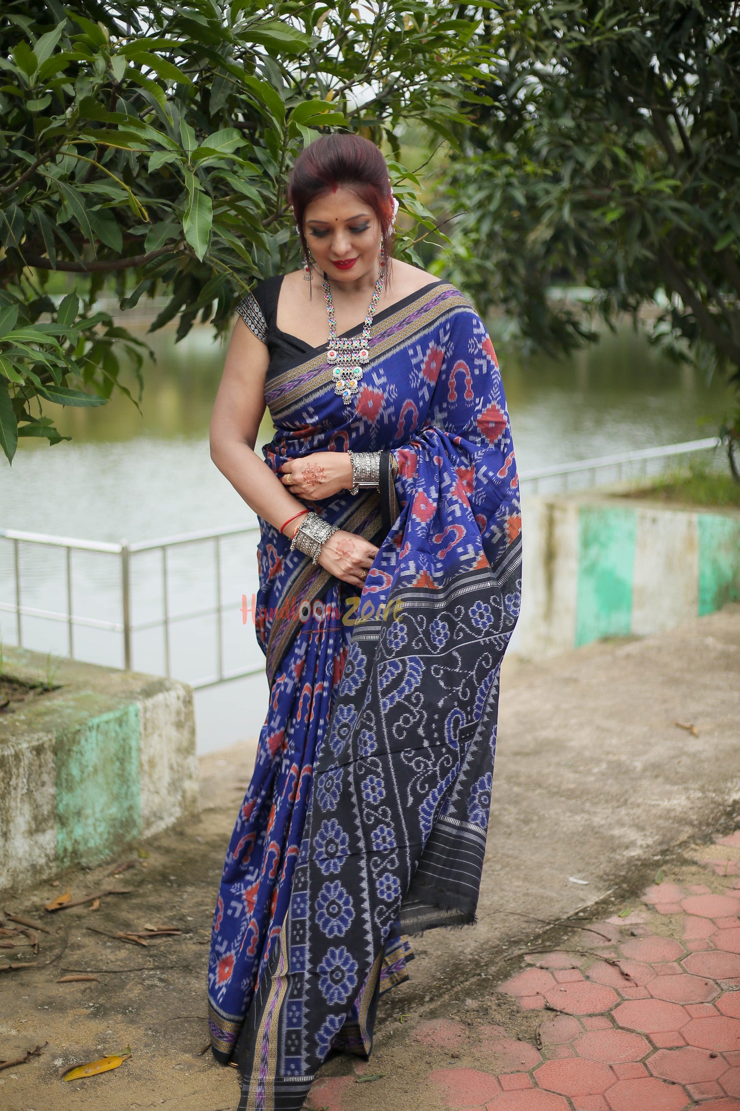 Laxmi foot khandua cotton saree