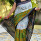 Half and half box saree