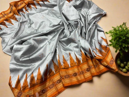 Khandua buti silk saree