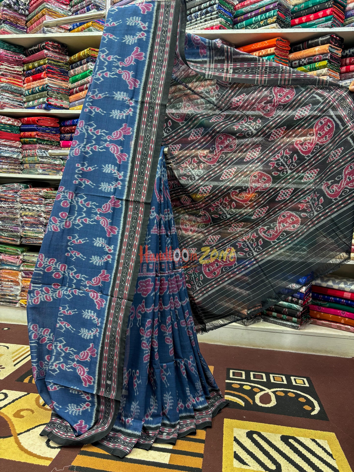 Tribal khandua cotton saree