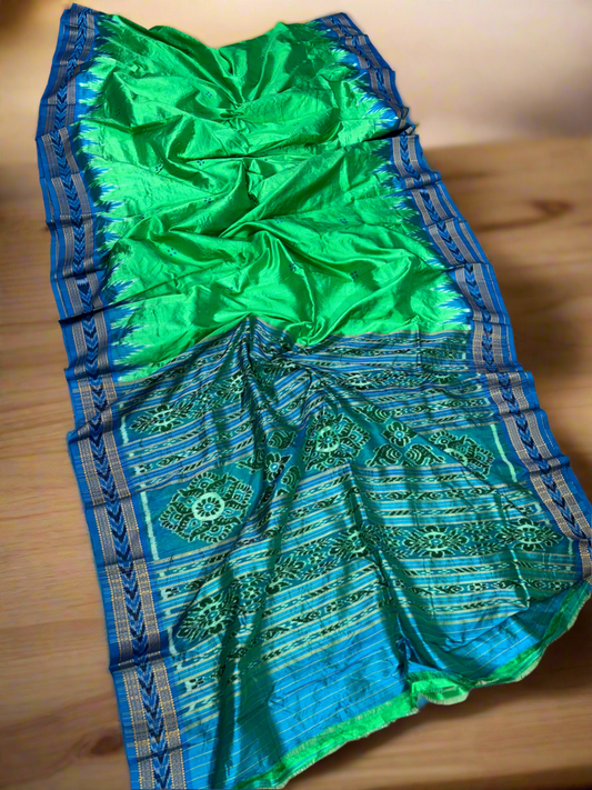 Khandua buti silk saree