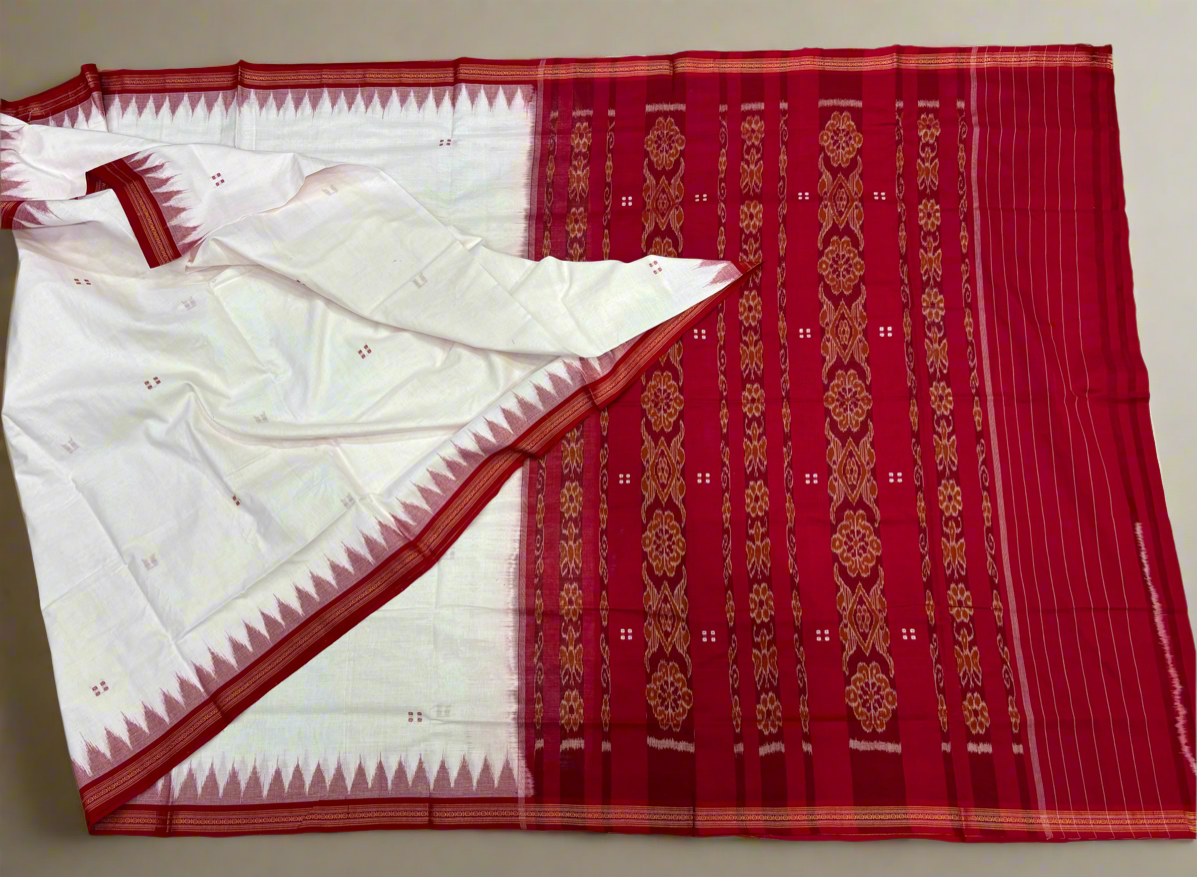 Ak fulia khandua cotton saree