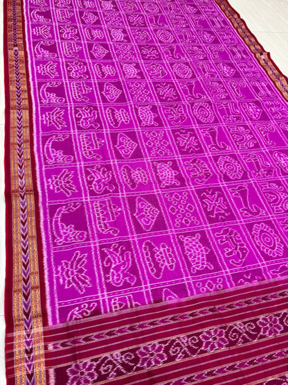 Exclusive Nabakothi khandua cotton saree