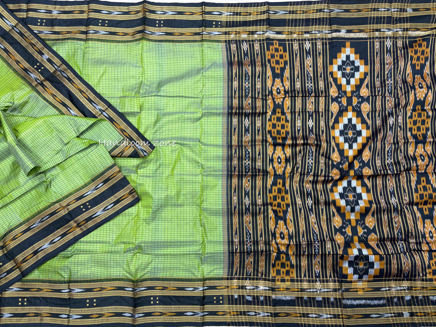 Border buti sachipar khandua silk saree