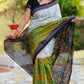 Half and half box saree