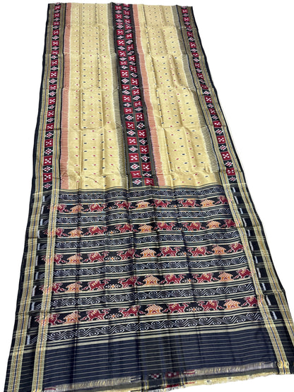 Exclusive border pasapali khandua silk saree