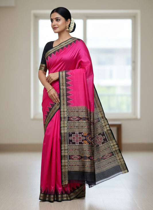 Khandua patta saree