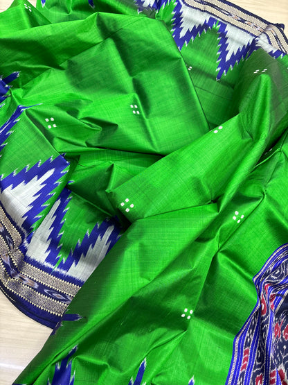 Big temple border khandua silk sree