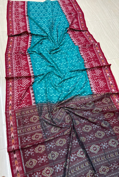 Temple scot cotton saree