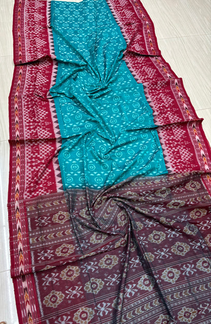 Temple scot cotton saree