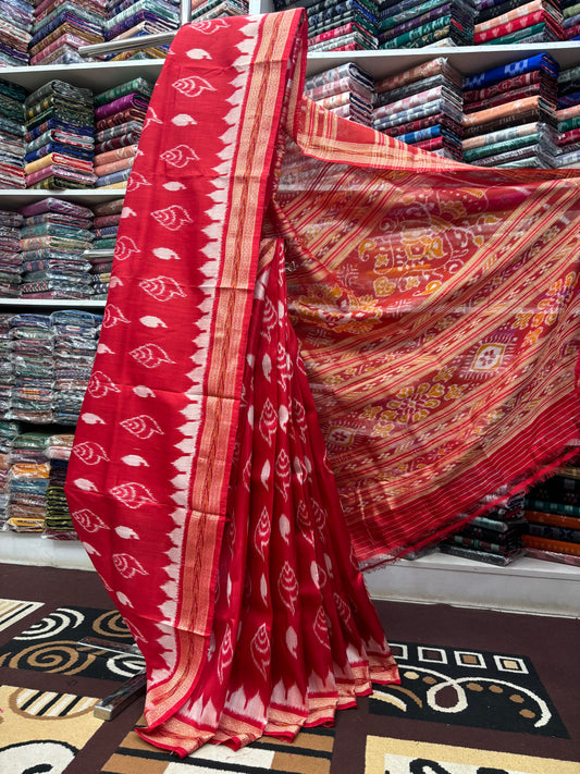 Special sankha khandua silk saree