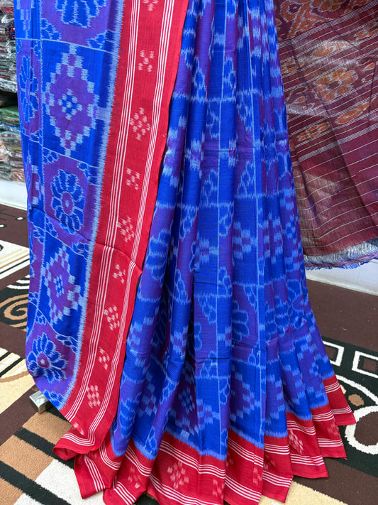 Body box with Pasapali border cotton saree