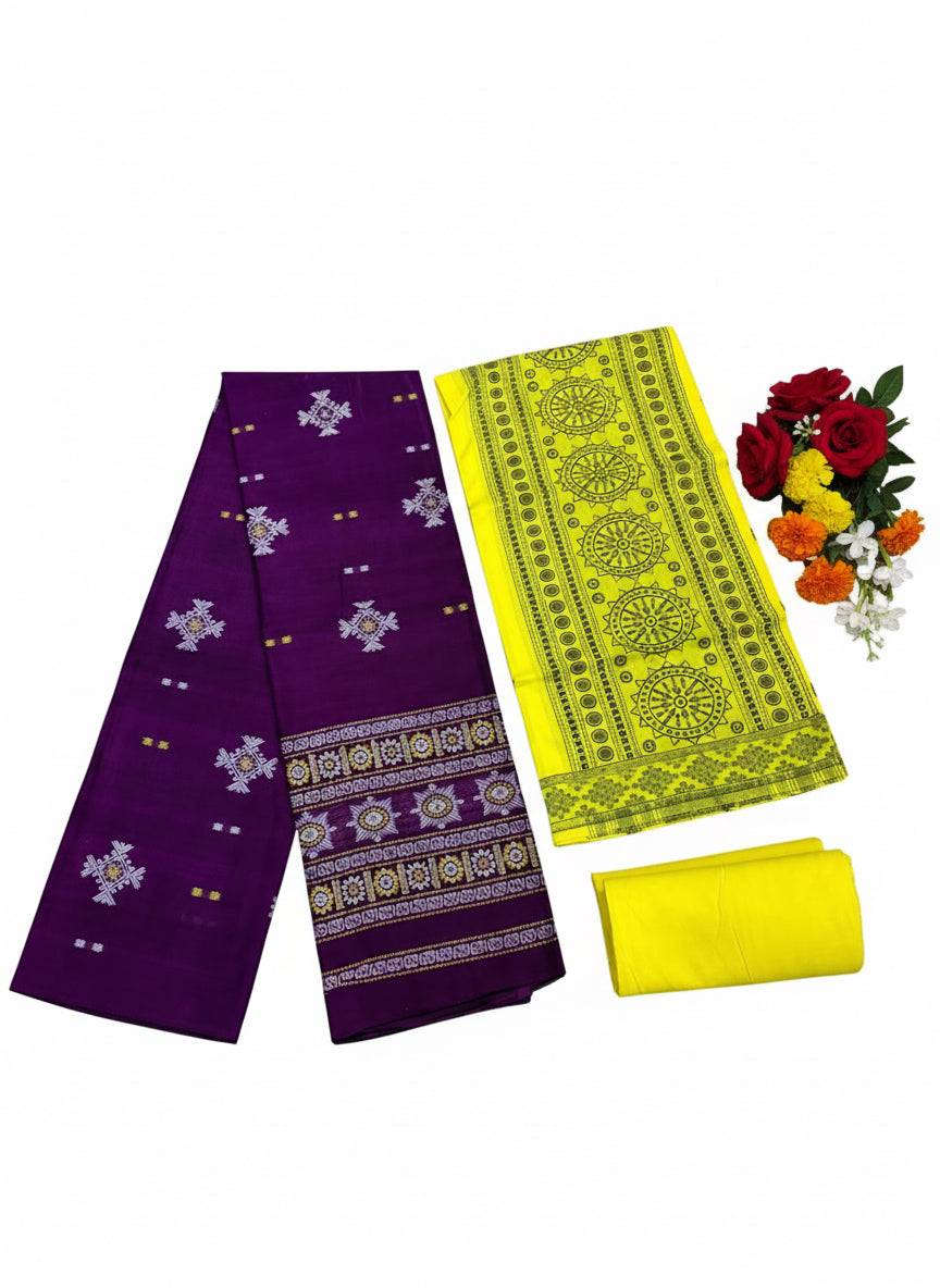 Bomkai shalwar suit set