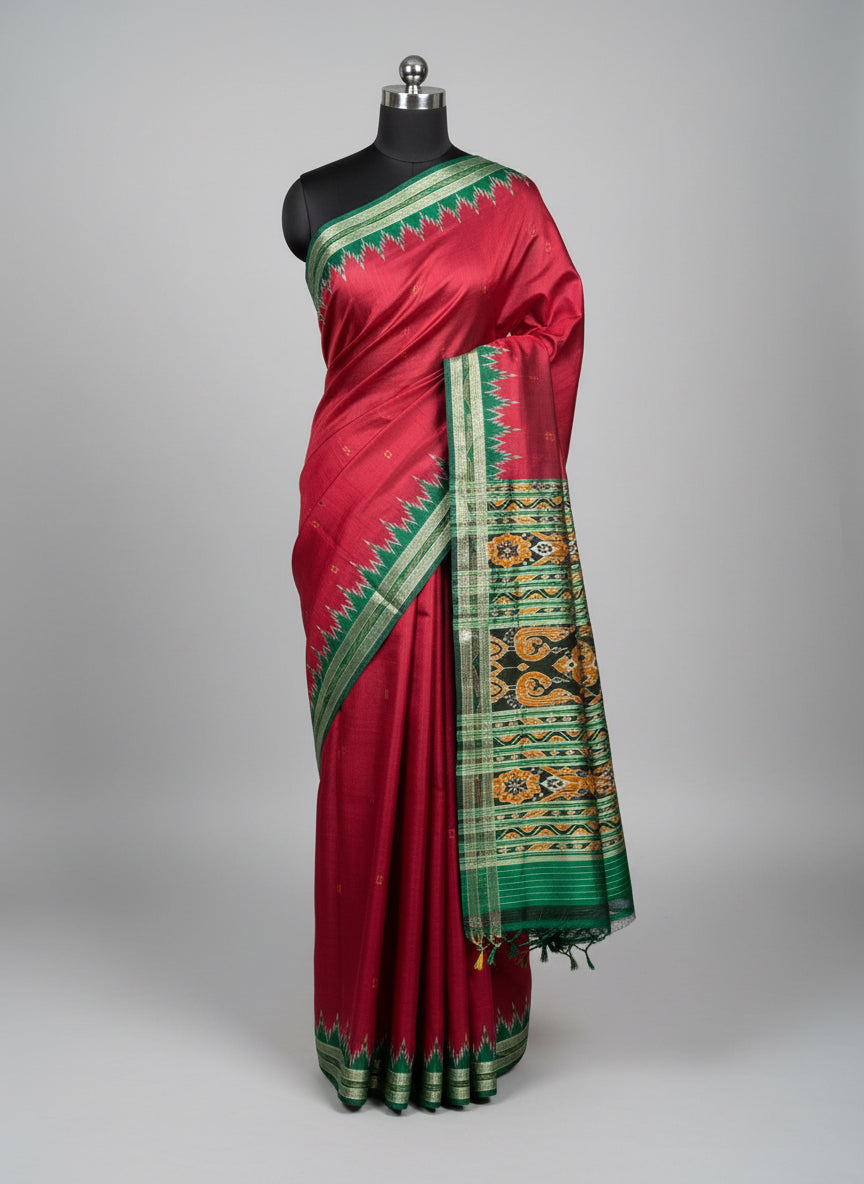 Khandua patta saree